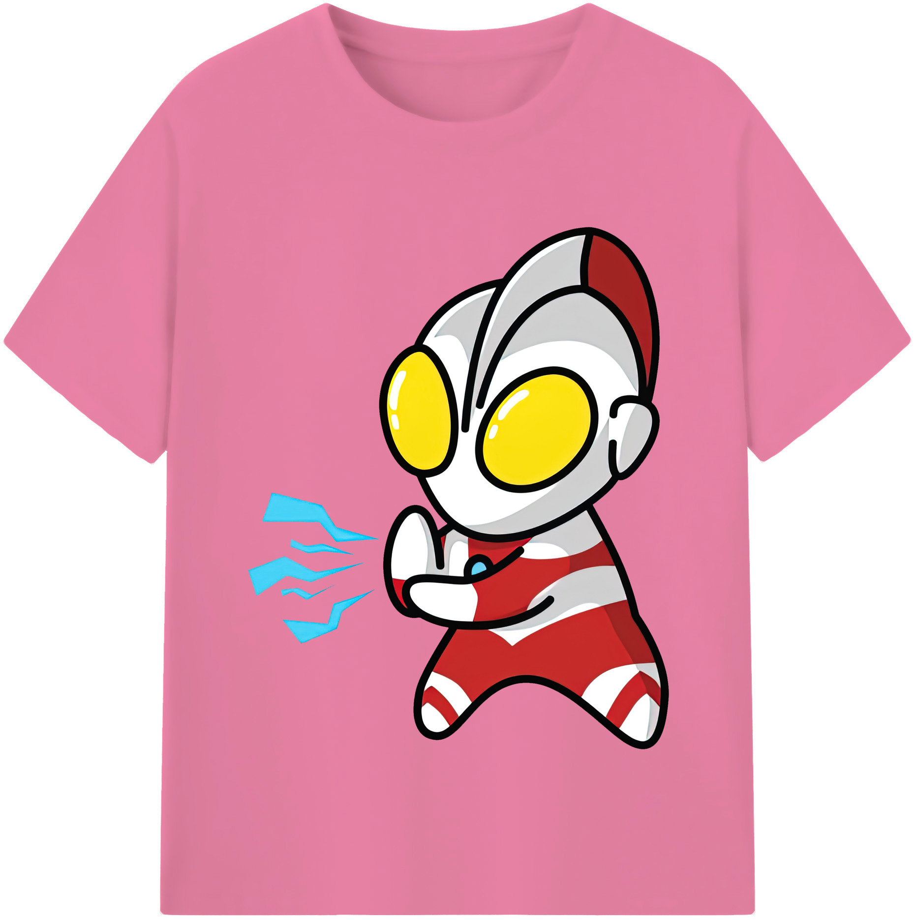 （画像用） ウルトラマン Ultraman 綿100％半袖Tシャツ（フロントプリント）